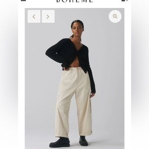 Boheme Goods Cargo in Natural S/M